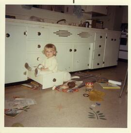 Jasmin Vohl (fils de Rémy) chez ses grands-parents Vohl