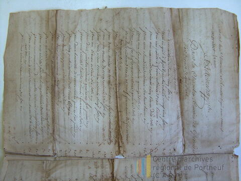 Original Document numérique not accessible