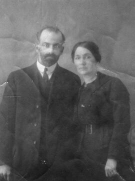 Portrait d'un homme et une femme