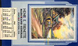 Calendrier Henri E. Frenette