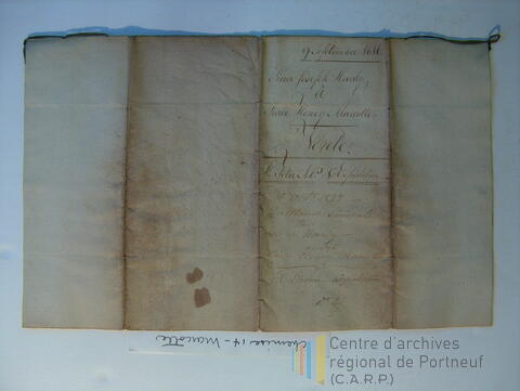 Original Document numérique not accessible