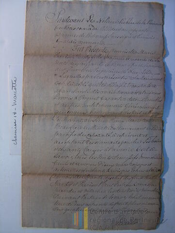 Original Document numérique not accessible