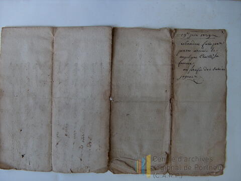 Original Document numérique not accessible
