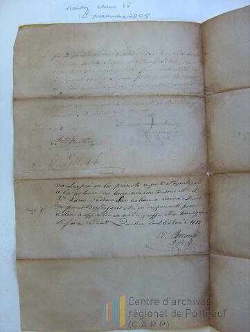 Original Document numérique not accessible