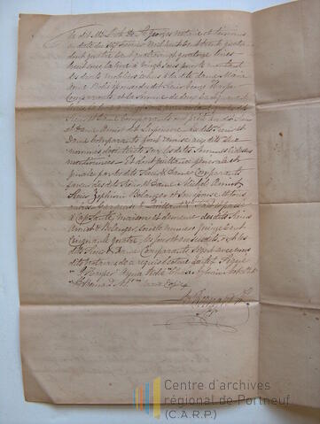 Original Document numérique not accessible