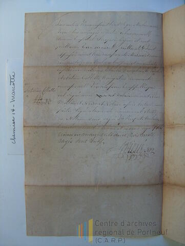 Original Document numérique not accessible