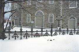 Église de Deschambault - Parvis