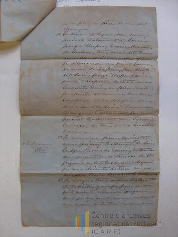 Original Document numérique not accessible