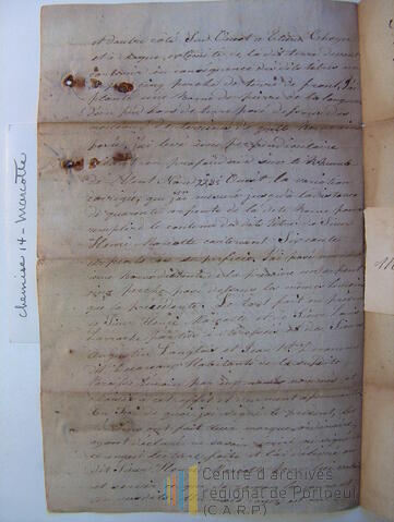 Original Document numérique not accessible