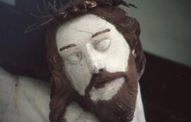 Détail visage du Christ