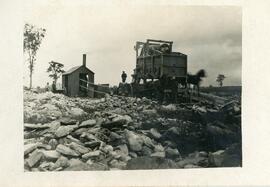 Casseur de pierres et cheval