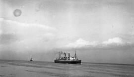 2 navires sur le fleuve St-Laurent
