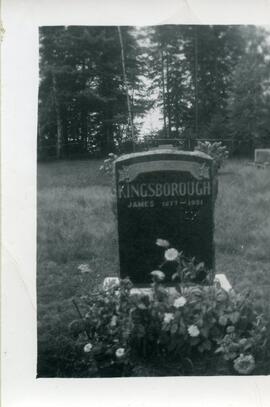 Pierre tombale de James Kingsborough