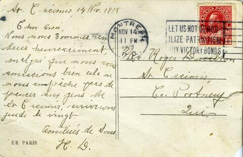 Original Document numérique not accessible