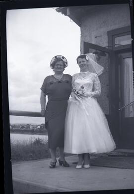 Vivian Delisle à son mariage avec Ethel Gilpin Kingsborough