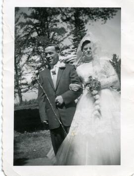 Mariage d’Albert Edgley et Violet Cocks