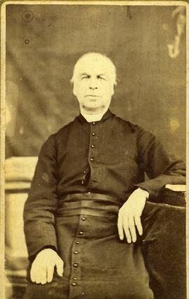 Photographie de Jean-Noël Guertin, 2e curé de Saint-Casimir, 1851-1889.