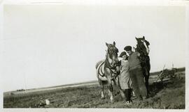 Photographie de Gérard Bélanger et Yvonne Leduc en Saskatchewan
