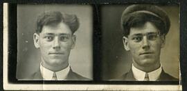 Portrait « ping-pong » d’un homme non identifié