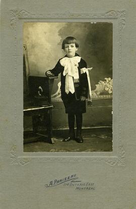 Photographie de Normand Rivard (enfant)