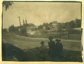 Photographie du côté sud de la rivière Sainte-Anne à Saint-Casimir près de la maison de Épiphane Dusablon