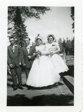 Mariage d'Albert Edgley et Violet Cocks