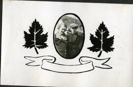 Portrait d’Alice et Clifford Kingsborough entre deux feuilles d’érable