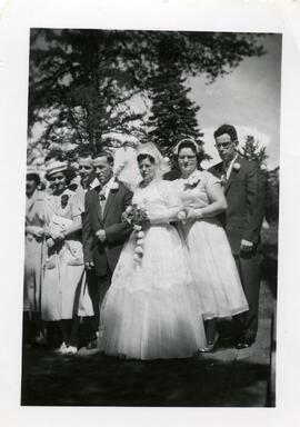 Mariage d'Albert Edgley et Violet Cocks