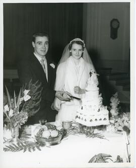 Mariage Émilien Paquet et Raymonde Laroche-Gâteau